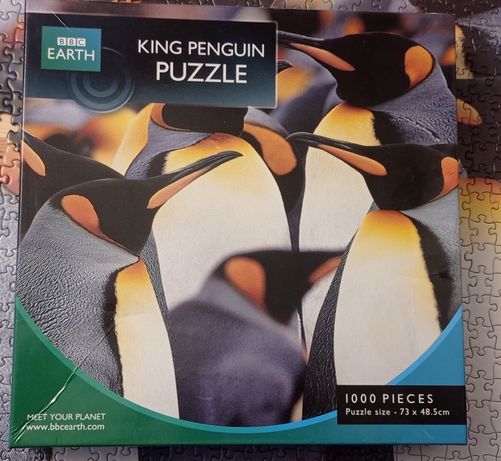 Puzzle RMS, 1000, King Penguin (BBC Earth) braki
