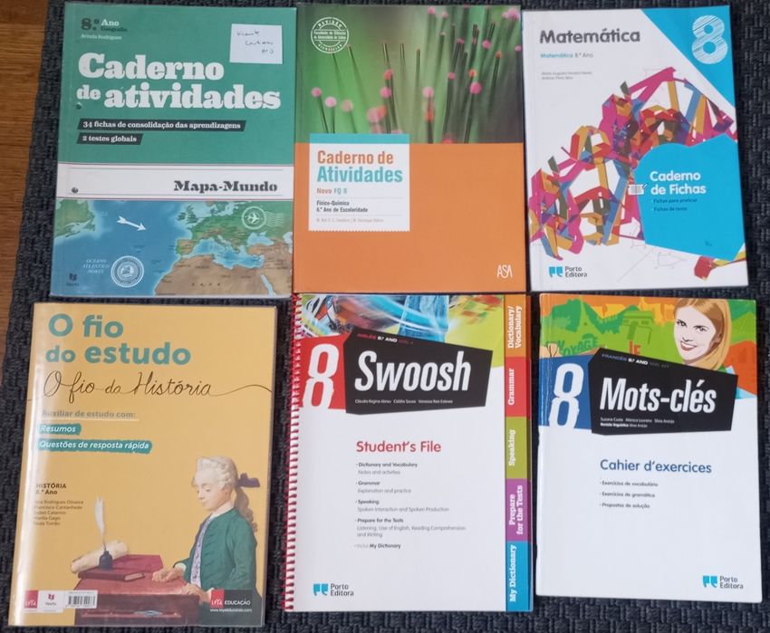 Cadernos de Atividades 8° ano