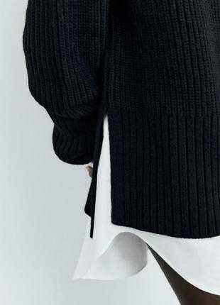 Чорний светр Zara S