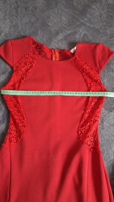 Сукня рибка святкова,вечірня,червоного кольору,