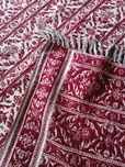 Wełniany pled kilim obrus dwustronny dywanik itp