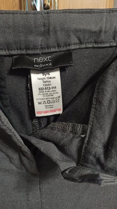 Шкільні брюки, штани, карго, next, denim