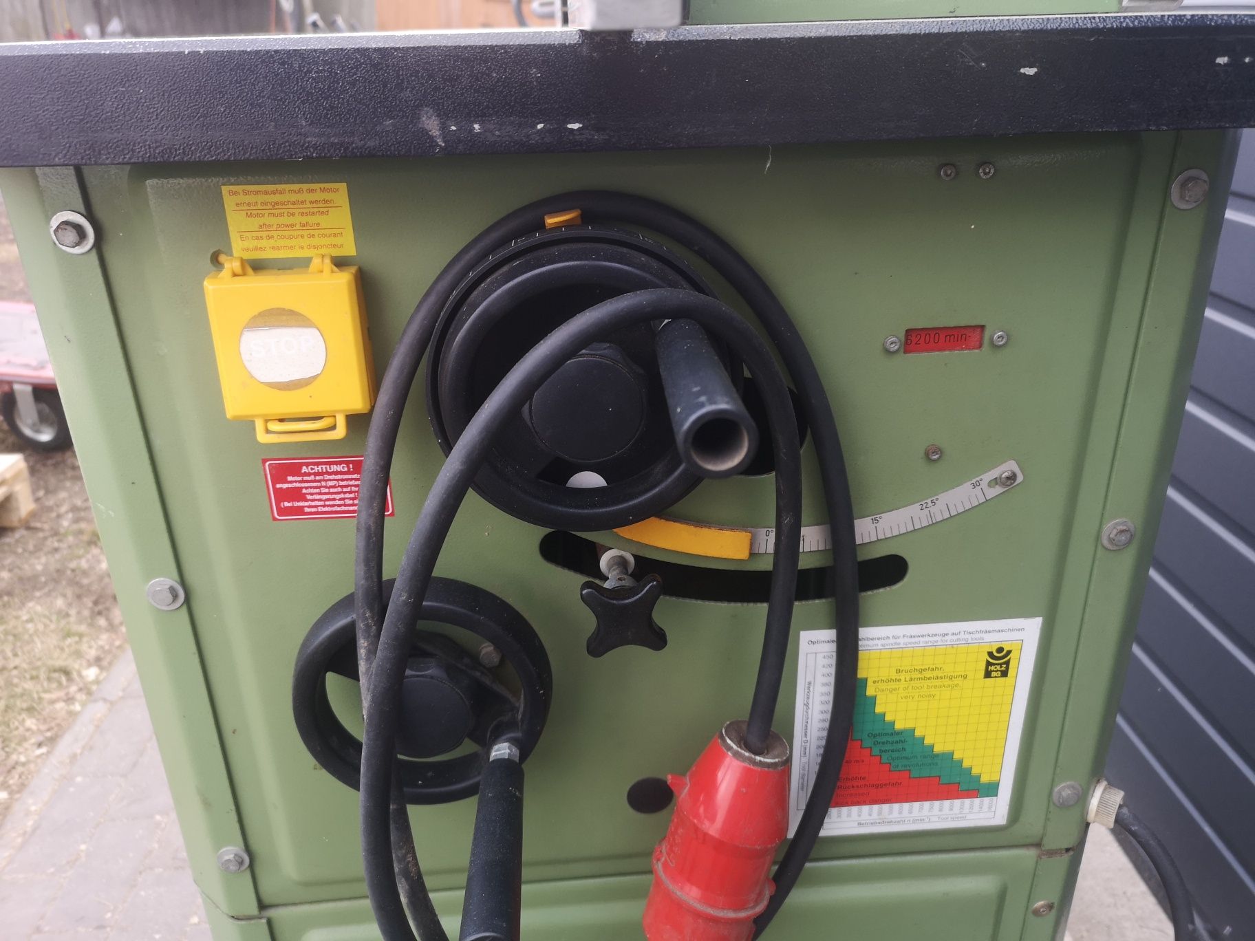 Frezarka Dolnowrzecionowa Elektra Beckum TF904 2.8kW 400V