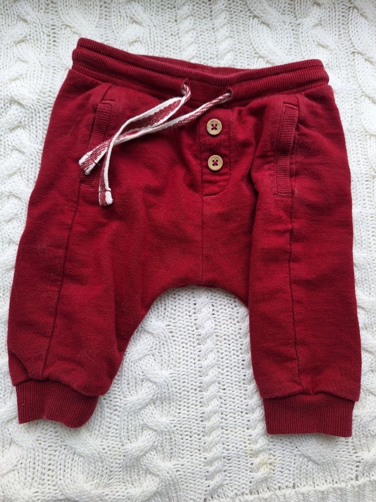 Czerwone spodnie Newbie 62