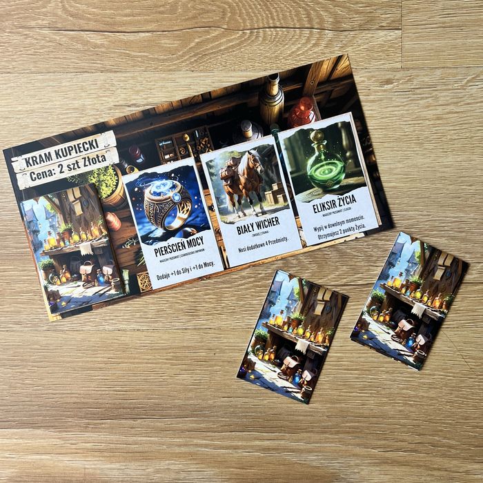 Kram Kupiecki Mini Dodatek do Talisman Magia i Miecz 5 Dodatkowe karty