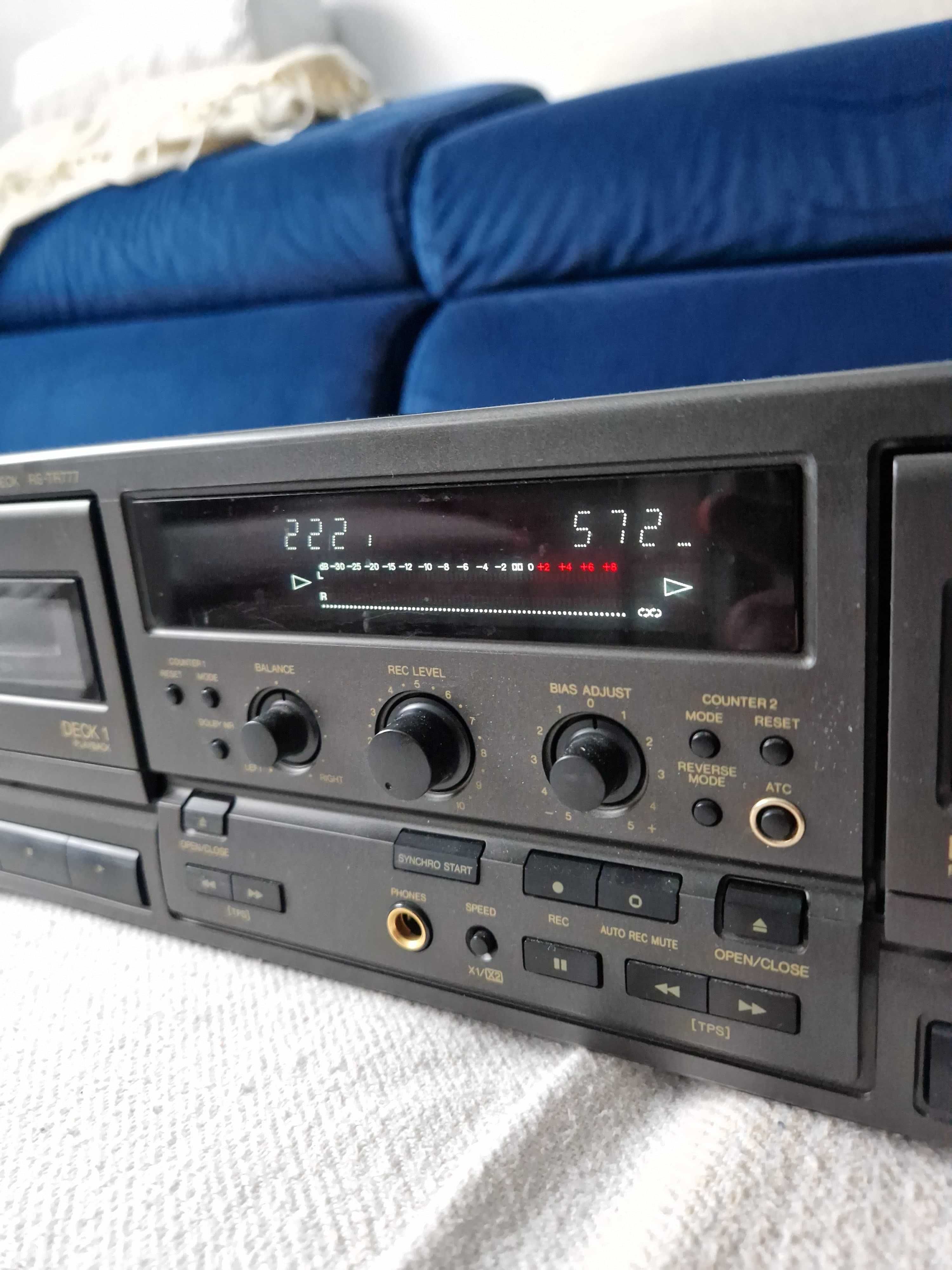 Technics RS-TR777 magnetofon kaseciak