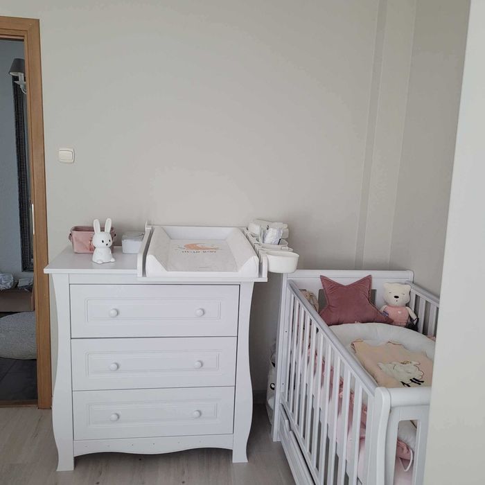 Łóżeczko model Megan firmy ARUŚ z materacem