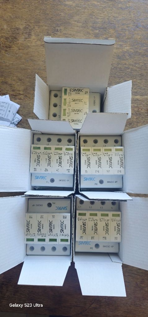 Ogranicznik przepięć C 4P SIMTEC  SM20C