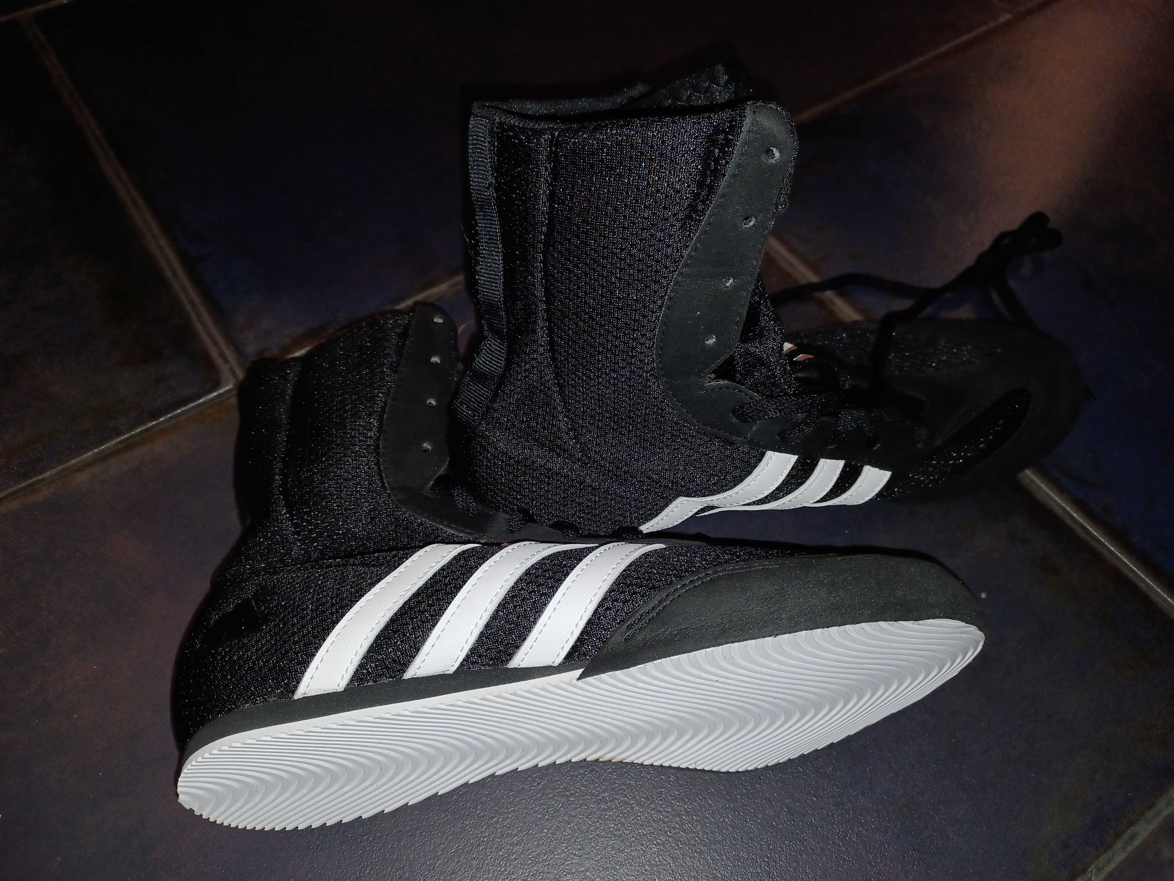 Nowe buty do boksu Adidas Boxhog II – Rozmiar 39 1/3