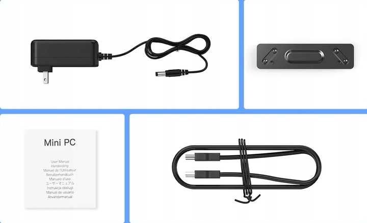 Komputer Mini PC NiPoGi AK1 Plus Intel N95 8GB DDR4 256GB SSD