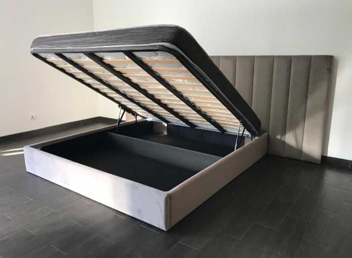 Pack cama Vinci Alongada ( Incluso estrado e colchão oferta )