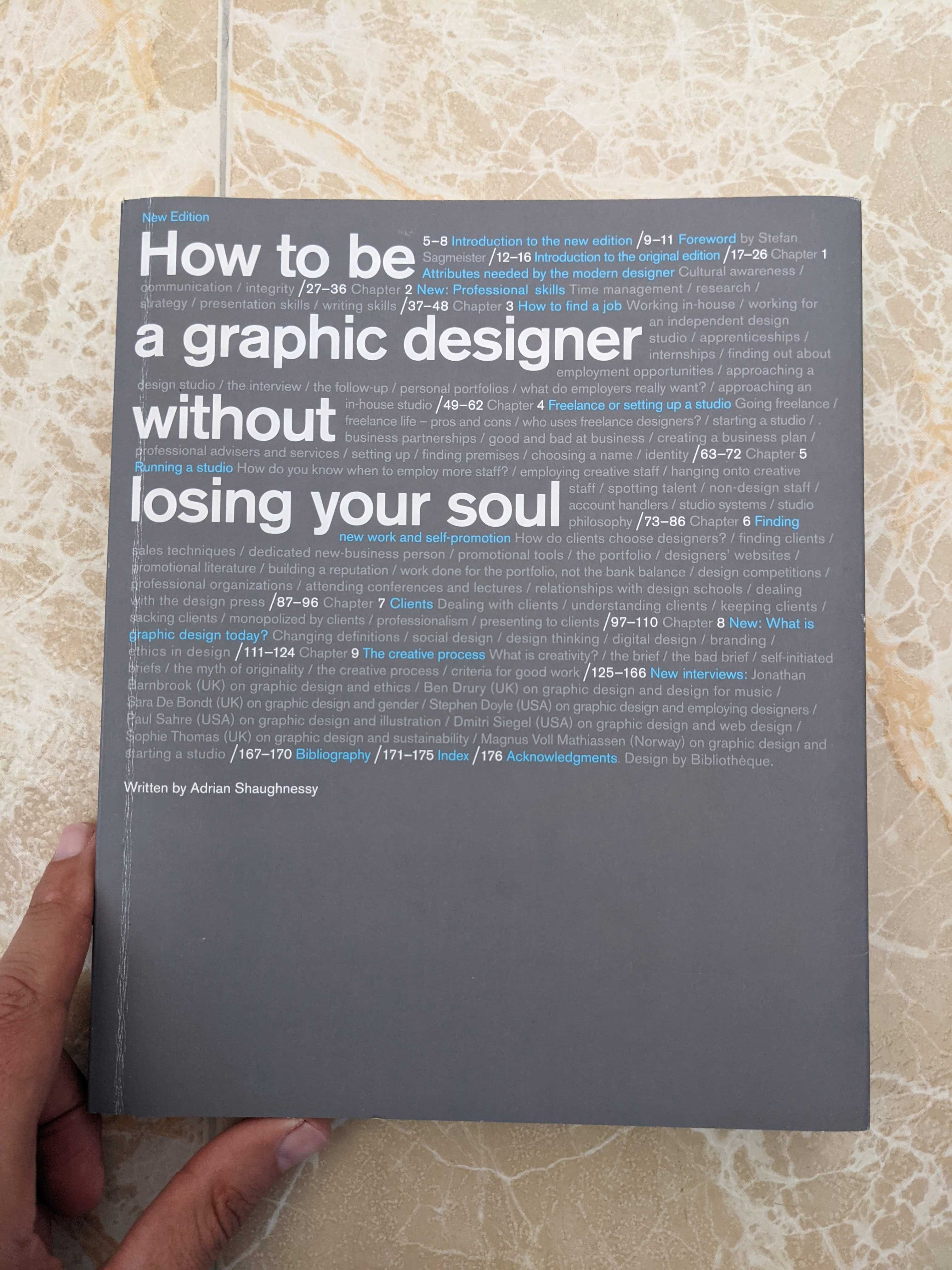 Livro How to be a Graphic Designer, Without Losing Your Soul