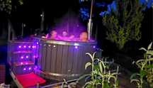 HOT TUB Mobilna balia jacuzzi wynajem bania sauna panieński kawalerski