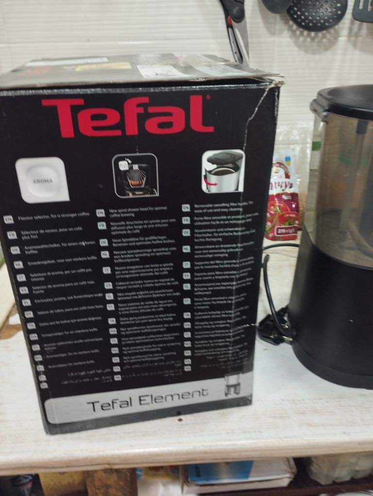 Кофеварка tefal element в отличном состоянии