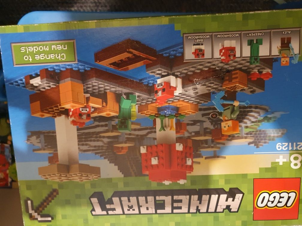 Pudełko instrukcja do zestawu Lego Minecraft 21129