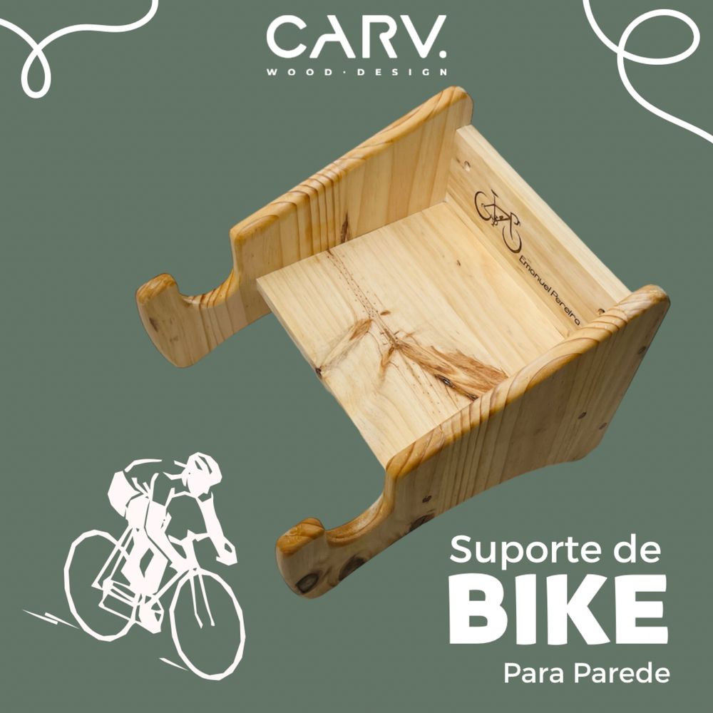 Suporte de Bike PERSONALIZADO