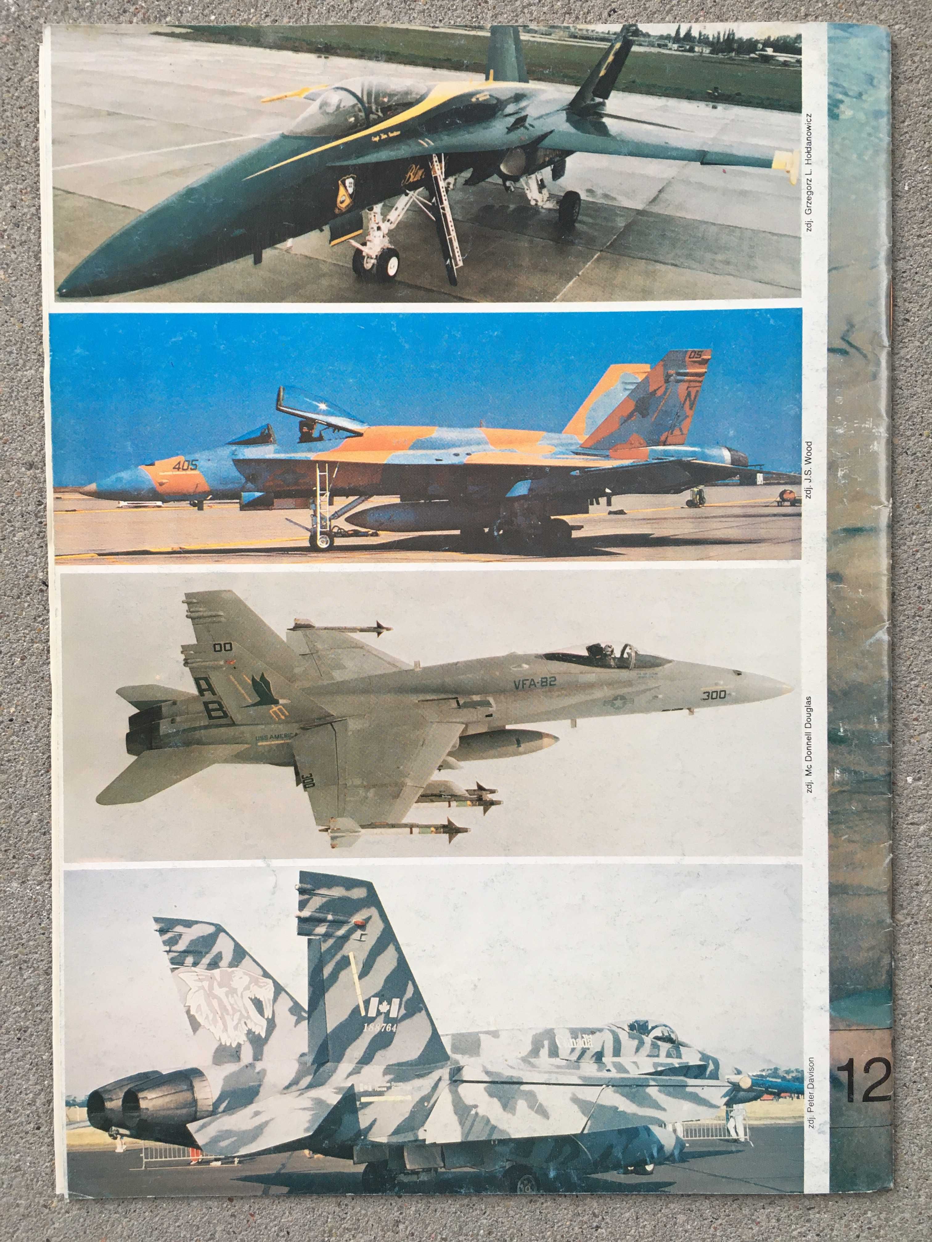 Przegląd konstrukcji lotniczych 8/92 (12) F/A-18 Hornet