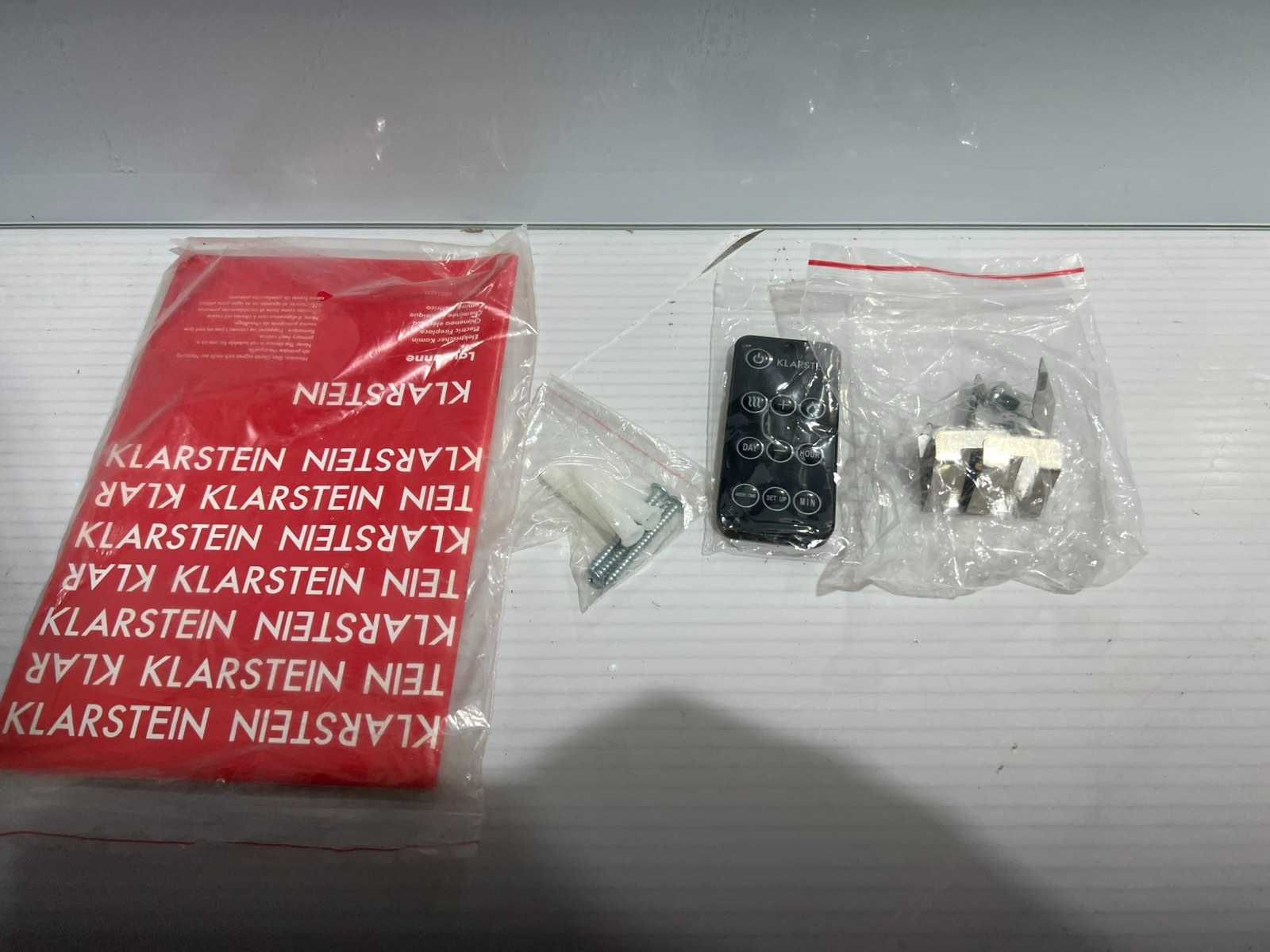 Камин электрический настенный длина 128 см  Klarstein Lausanne Long