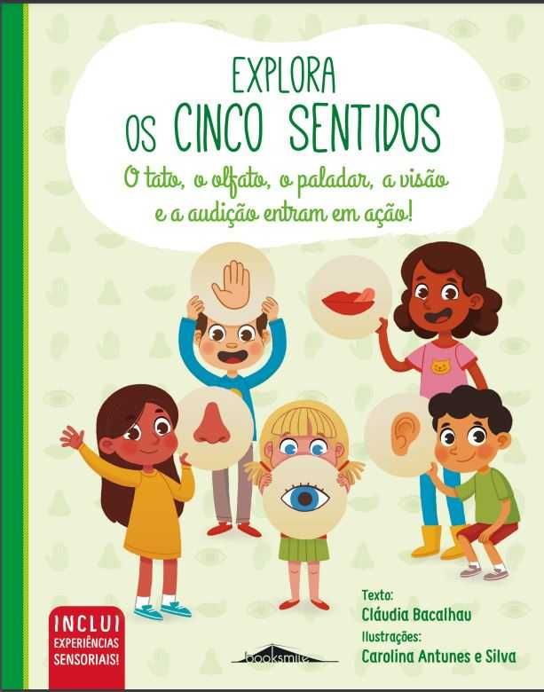 Explora os Cinco Sentidos ~Livro sensorial didático