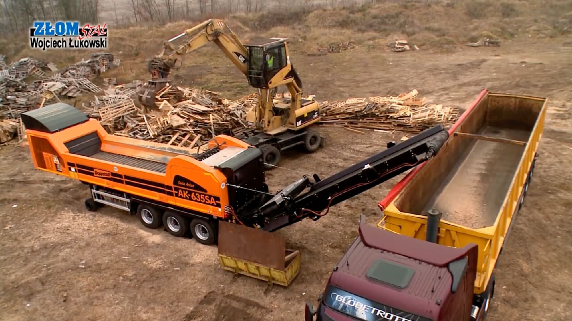 WYNAJEM Rozdrabniacz Doppstadt AK 635 SA
