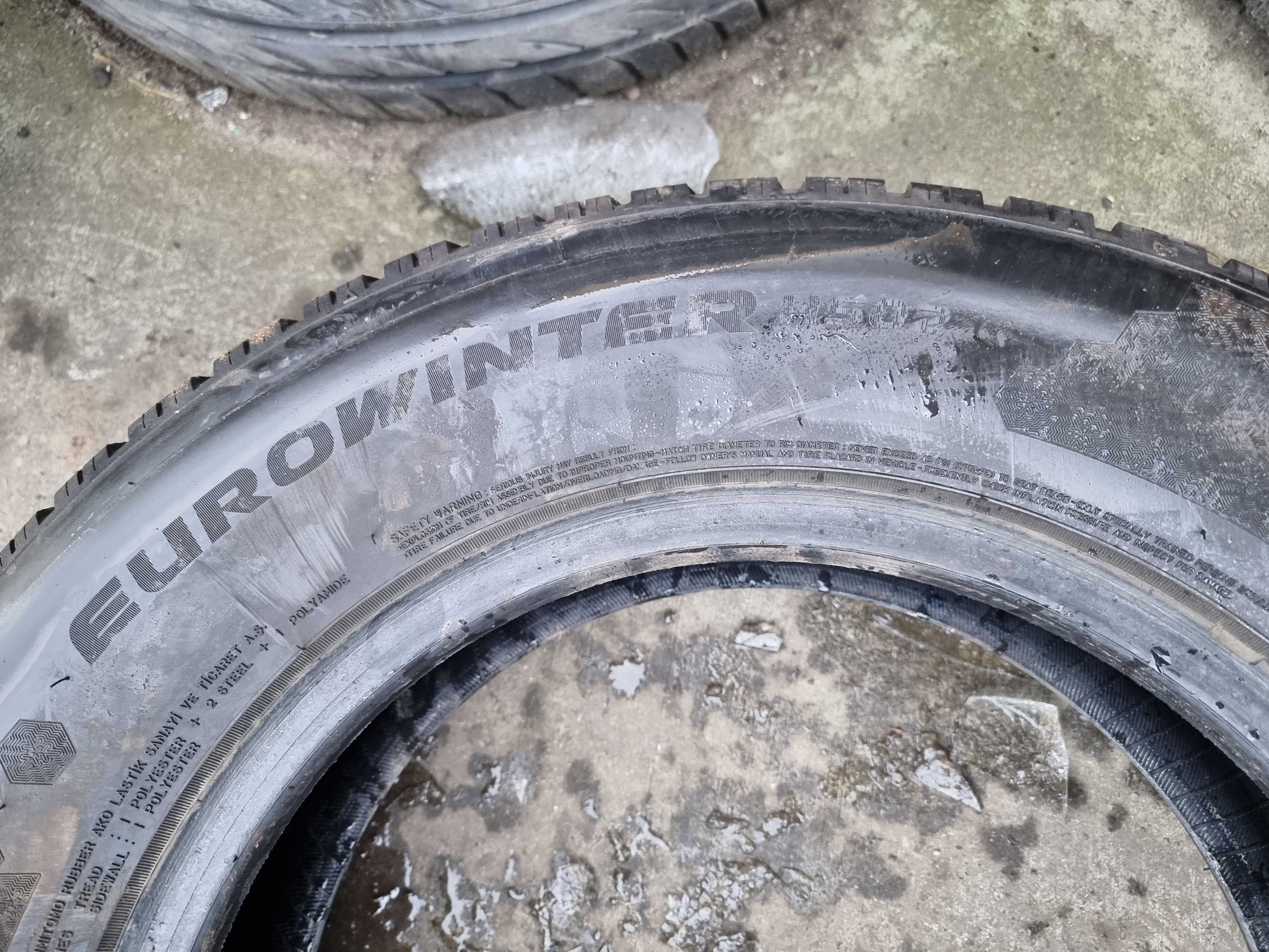 Opony 2 szt. 195/65/15 2022 r. Falken Eurowinter HS02 DOT 3322 6,6 mm