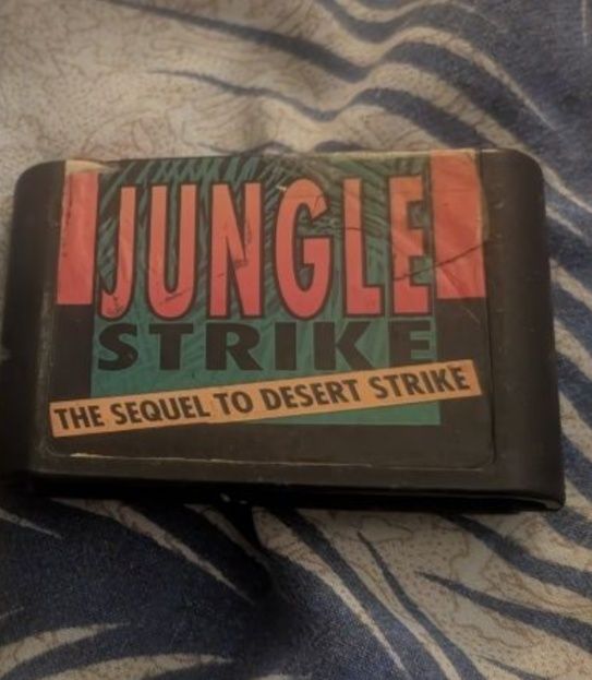 Картридж 16 біт для sega md 2 jungle strike