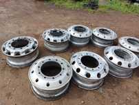 Felgi felga alcoa aluminiowa 9.00 r 22.5 przód napęd blizniak