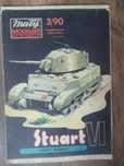 mały modelarz nr 3/90 czołg stuart