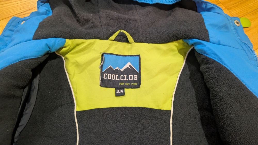 Kurtka zimowa narciarska chłopięca cool club 104