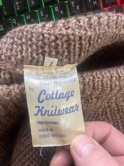 Чоловіча шерстяная кофта -Англия.