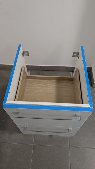 Szafka łazienkowa 45cm biała