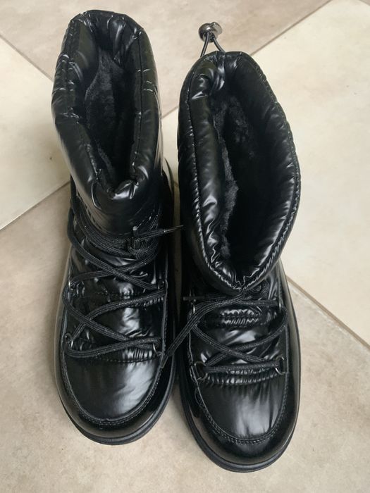 Нові чоботи сапоги дутики луноходи р.40(26 см)