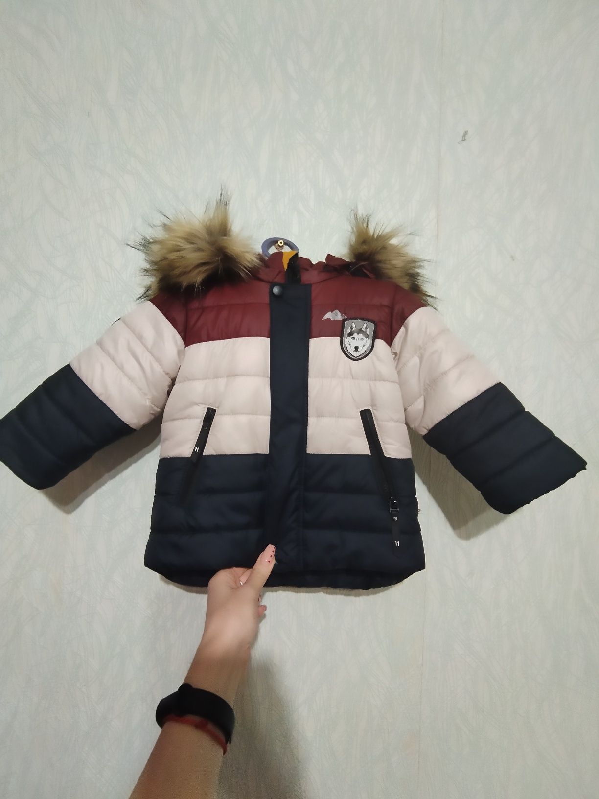 Зимова куртка для хлопчика фірми Evolution