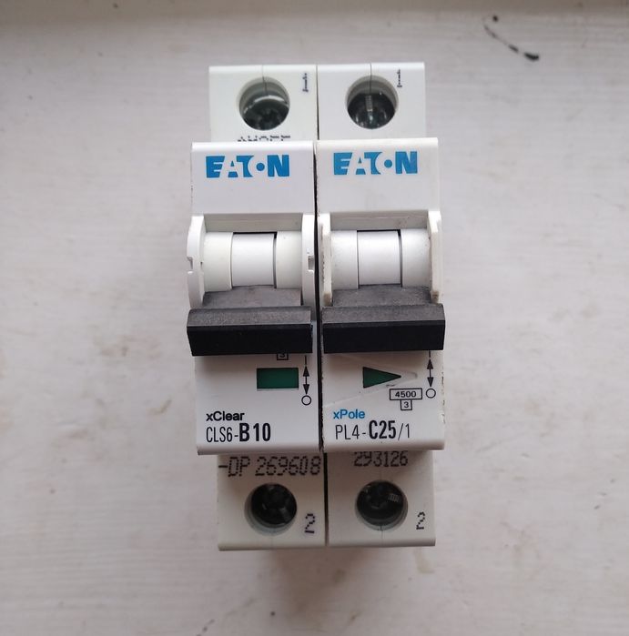 Автоматичний вимикач/автомат АВВ,Eaton B10,В16,С25