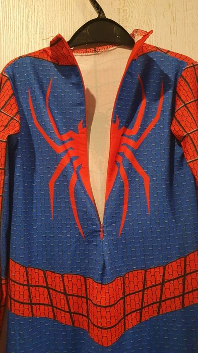 Strój przebranie Spiderman 140 cm
