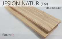 Stopnie jesion natur lite 900x300x40