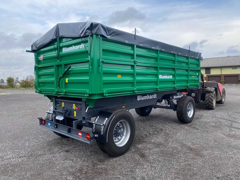 Blumhardt 14t przyczepa wywrotka 3 stronna