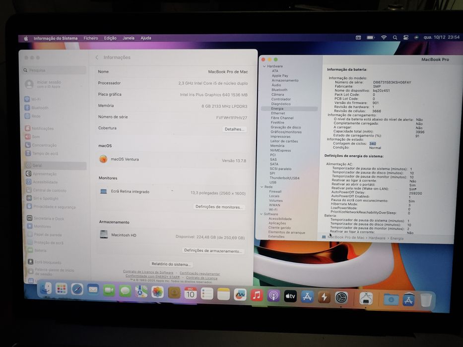 MacBook Pro (13-inch, 2017,Two Thunderbolt 3 ports)