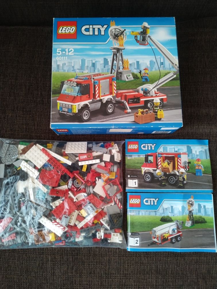 Lego City 60111 Конструктор Лего Пожежна вантажівка