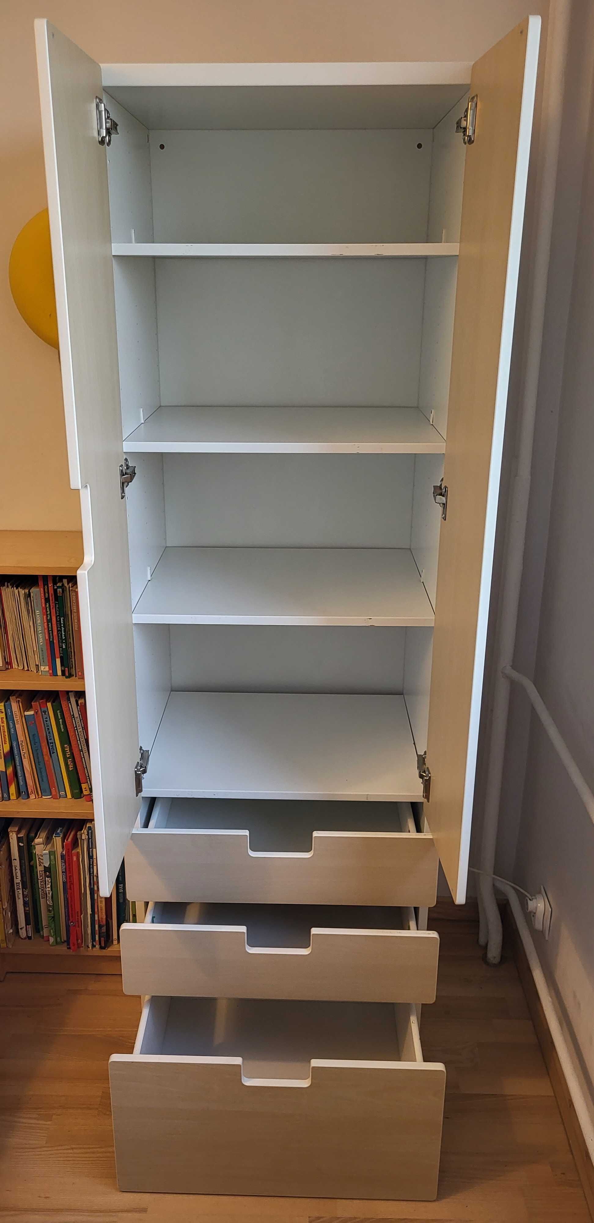 Szafa IKEA STUVA jasna stan bardzo dobry