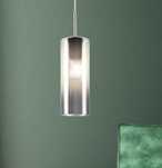 Lampa wisząca EGLO 98694 SELVINO 110x10 cm Stal/Szkło