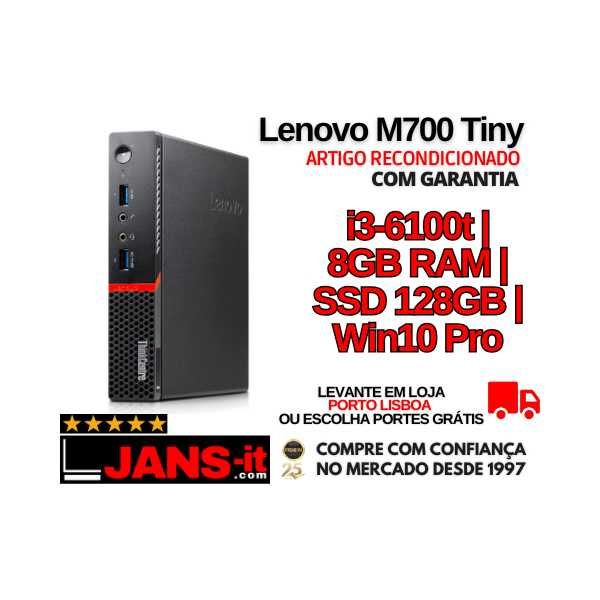 Lenovo ThinkCentre M700 Tiny | i3-6100t | 8GB | 128GB SSD64740036286722120