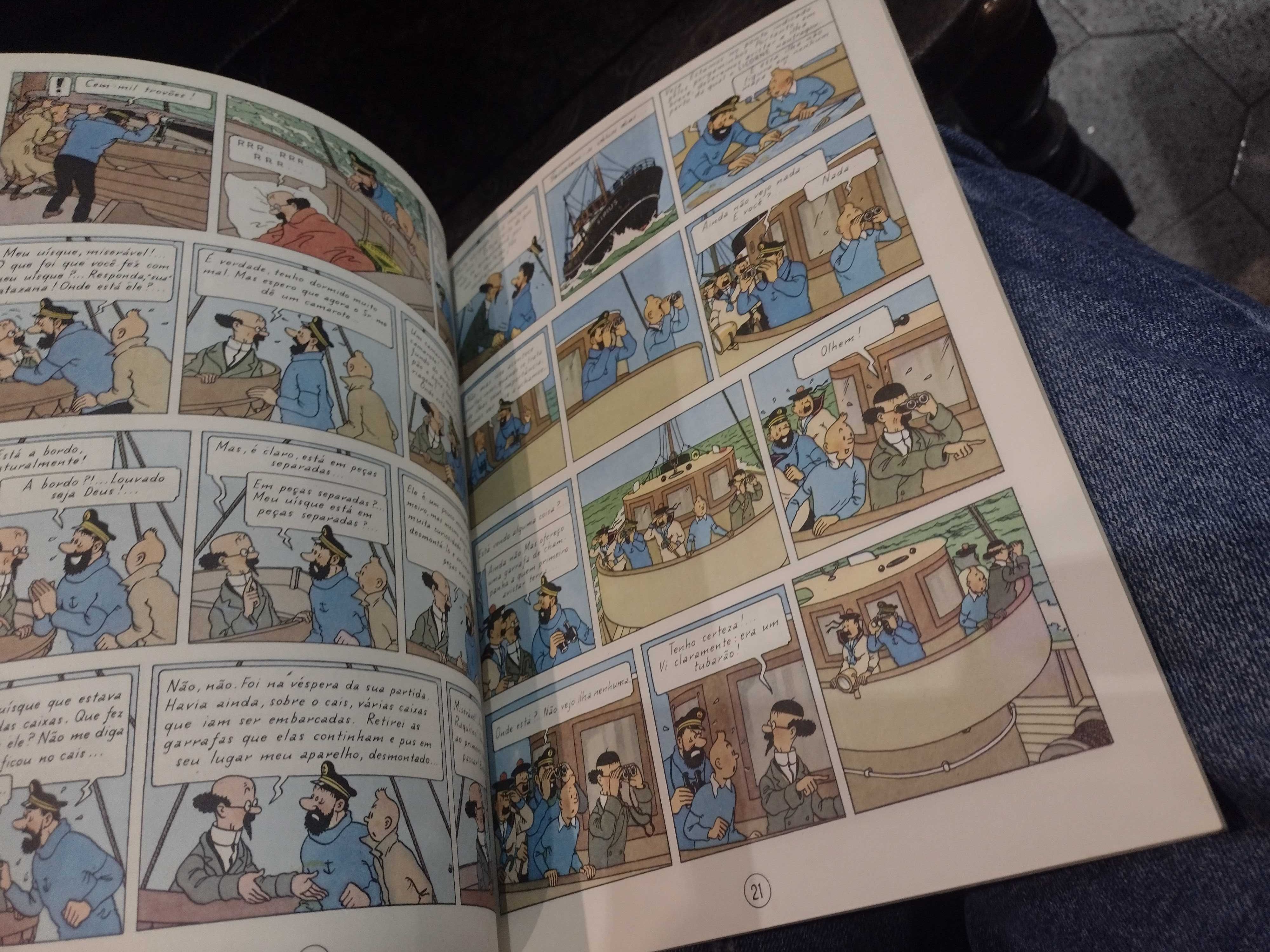 Tintim O Tesouro de Rackham o Terrível "Record" "Hergé"