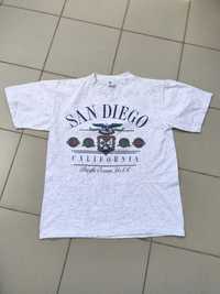 Vintage koszulka San Diego Usa T-shirt wakacyjna letnia r. L