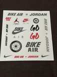 Naklejki wlepy wlepki jordan nike