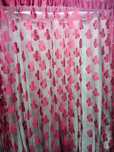 Nowa firana 300*250cm motyle makarony bordo złote niebieski
