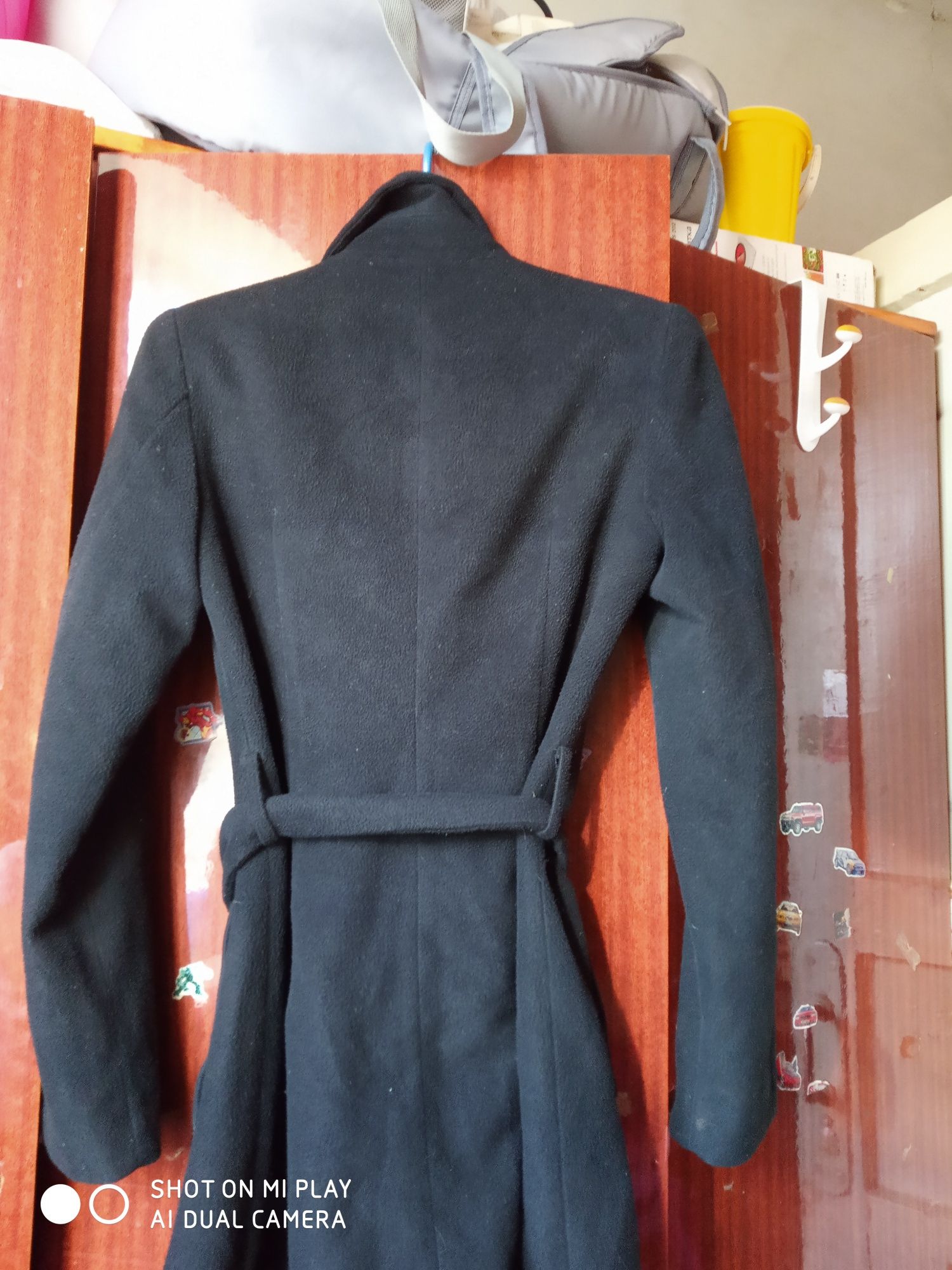 Пальто oodji Деми 46-48 черное