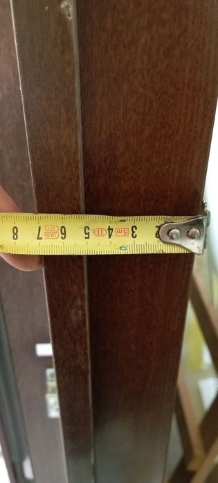 Drzwi wejściowe wewnątrz klatkowe prawe z ościeżnica