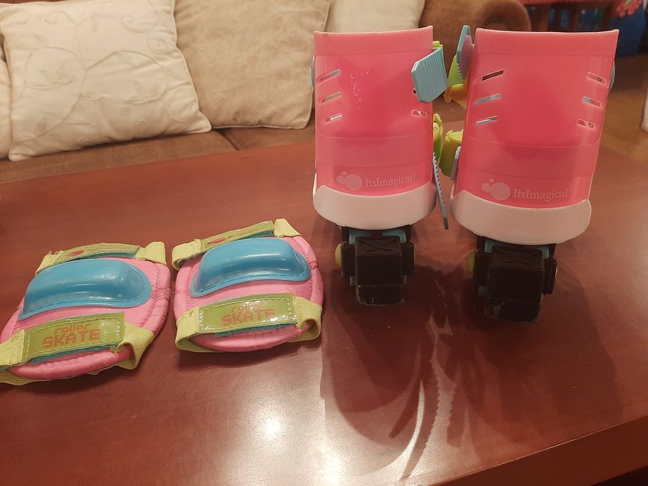 Patins Imaginarium com rodas em linha, dos 3 aos 6 anos.