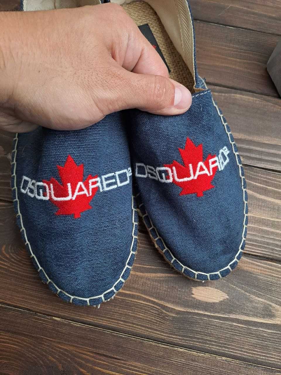 ЗНИЖКА! 41 (26,5) та 40 (26) Еспадрилі Dsquared2 капці эспадрильи